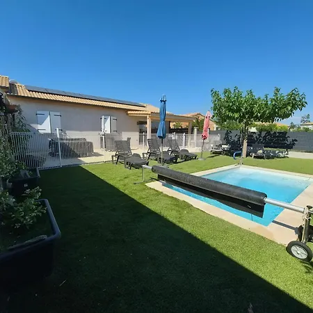En Ardeche, Maison De L'odyssee Climatisee Avec Sa Piscine Privee Et Chauffee * Joyeuse
